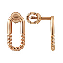 Серьги золотые 1047342-10000 | Серьги золотые 1047342-10000 купить по цене 38938 руб. в ювелирном магазине ⭐️ «Золотая Подкова»