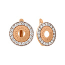 Серьги золотые 803-02449-10-00-20-00 | Серьги золотые 803-02449-10-00-20-00 купить по цене 59474 руб. в ювелирном магазине ⭐️ «Золотая Подкова»