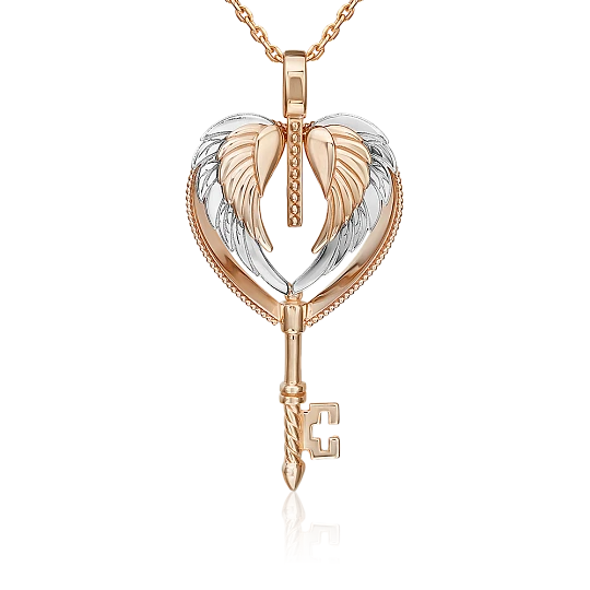 Подвеска золотая 03-3511-00-000-1111 | Ювелирные изделия в сети Золотая Подкова