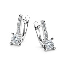 Серьги золотые 26287-200 | Серьги золотые 26287-200 купить по цене 113662 руб. в ювелирном магазине ⭐️ «Золотая Подкова»