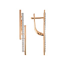 Серьги золотые 017232-1102 | Серьги золотые 017232-1102 купить по цене 45570 руб. в ювелирном магазине ⭐️ «Золотая Подкова»