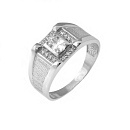 Кольцо серебряное 82936с | Кольцо серебряное 82936с купить по цене 5337 руб. в ювелирном магазине ⭐️ «Золотая Подкова»