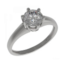 Кольцо серебряное 1035921-01210 | #default_image_alt#