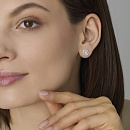 Серьги золотые 24415-200 | Серьги золотые 24415-200 купить по цене 97002 руб. в ювелирном магазине ⭐️ «Золотая Подкова»