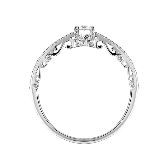 Кольцо золотое 821086Б.Бр. | Ювелирные изделия в сети Золотая Подкова