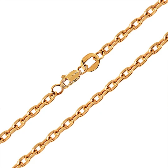 Цепь золотая НЦ 12-206ПГ | Золотые цепи купить по выгодной цене в ювелирном магазине ⭐️ «Золотая Подкова»