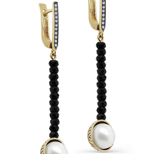 Серьги золотые 12-21320-1589 | Серьги с жемчугом купить по выгодной цене в ювелирном магазине ⭐️ «Золотая Подкова» Серьги золотые 12-21320-1589 | Серьги с жемчугом купить по выгодной цене в ювелирном магазине ⭐️ «Золотая Подкова»