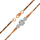 Браслет золотой Т146101290 | Браслет золотой Т146101290 купить по цене 180637 руб. в ювелирном магазине ⭐️ «Золотая Подкова»