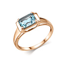 Кольцо золотое 10391 К.Топаз голубой | Кольцо золотое 10391 К.Топаз голубой купить по цене 54292 руб. в ювелирном магазине ⭐️ «Золотая Подкова»