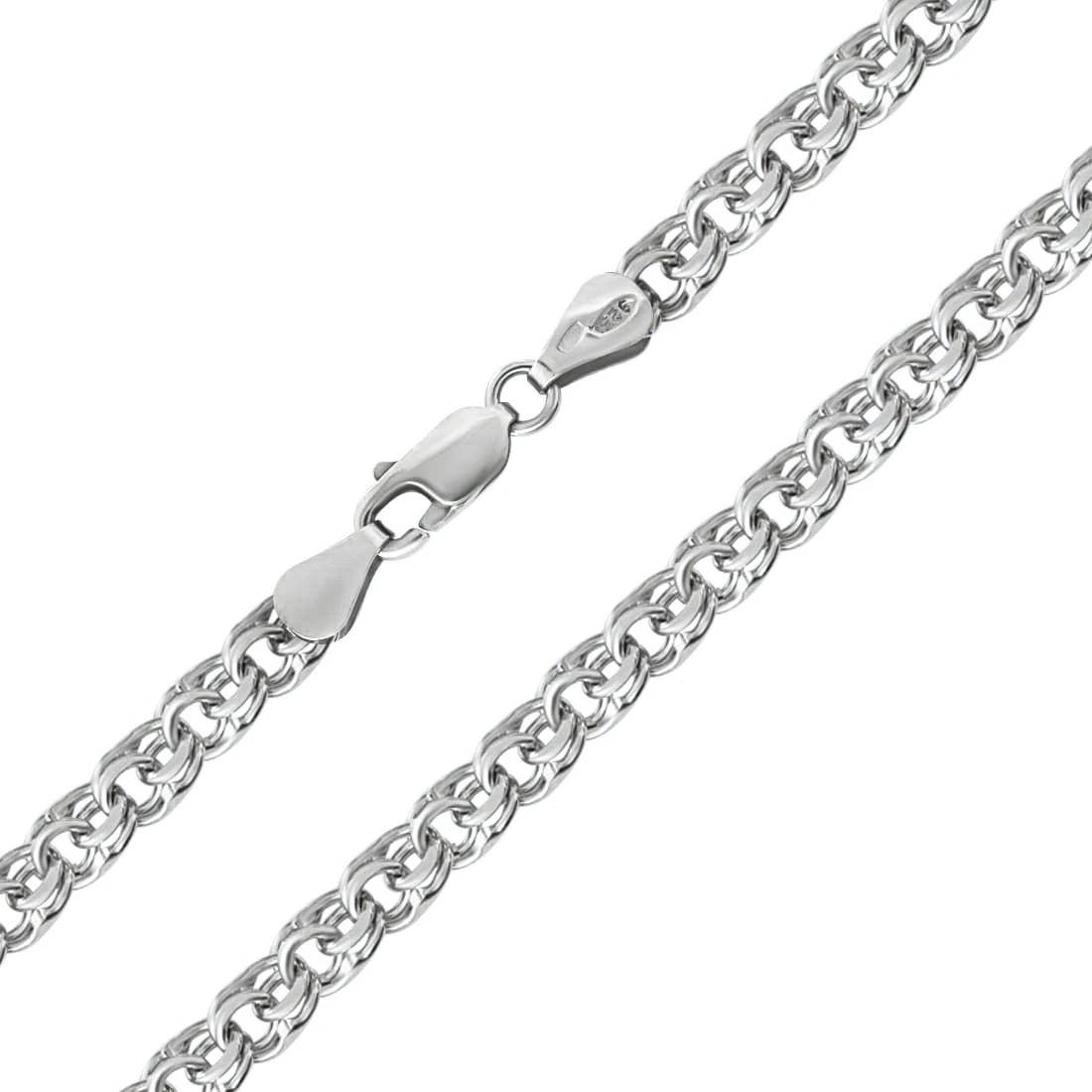 Цепь серебряная 5302R070L50 | Цепи купить по доступной цене в ювелирном магазине «Золотая Подкова»