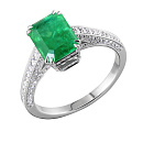 Кольцо золотое 702-00668-91-11-01-10 | Кольцо золотое 702-00668-91-11-01-10 купить по цене 1075132 руб. в ювелирном магазине ⭐️ «Золотая Подкова»