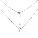 Колье серебряное YE04249-Rd