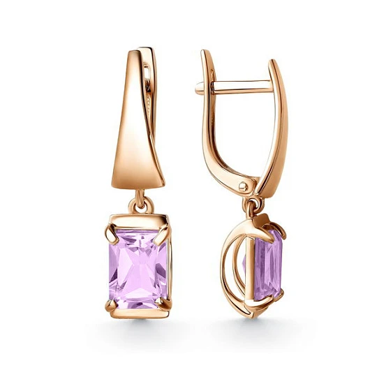 Серьги золотые 20391 Аметист | Серьги с аметистом купить по выгодной цене в ювелирном магазине ⭐️ «Золотая Подкова» Серьги золотые 20391 Аметист | Серьги с аметистом купить по выгодной цене в ювелирном магазине ⭐️ «Золотая Подкова»