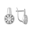 Серьги золотые 903352-3101 | Серьги золотые 903352-3101 купить по цене 72390 руб. в ювелирном магазине ⭐️ «Золотая Подкова»
