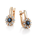 Серьги золотые 25940-102 | Серьги золотые 25940-102 купить по цене 126097 руб. в ювелирном магазине ⭐️ «Золотая Подкова»