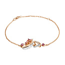 Браслет золотой 05-0653-00-264-1111-76 | Браслет золотой 05-0653-00-264-1111-76 купить по цене 61425 руб. в ювелирном магазине ⭐️ «Золотая Подкова»