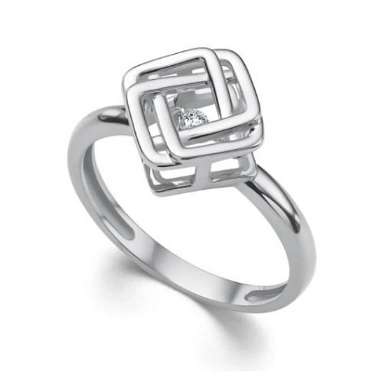 Кольцо золотое 16072-200 | Золотые кольца купить по выгодной цене в ювелирном магазине ⭐️ «Золотая Подкова»