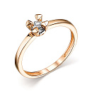 Кольцо золотое 14282-100 | Кольцо золотое 14282-100 купить по цене 47370 руб. в ювелирном магазине ⭐️ «Золотая Подкова»