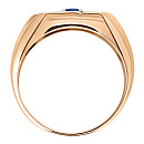 Кольцо золотое 82507Сапфир | Кольцо золотое 82507Сапфир купить по цене 118106 руб. в ювелирном магазине ⭐️ «Золотая Подкова»