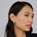 Серьги золотые 26152-100 | Серьги золотые 26152-100 купить по цене 145770 руб. в ювелирном магазине ⭐️ «Золотая Подкова»