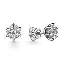 Серьги золотые 25087-200 | Серьги золотые 25087-200 купить по цене 108543 руб. в ювелирном магазине ⭐️ «Золотая Подкова»