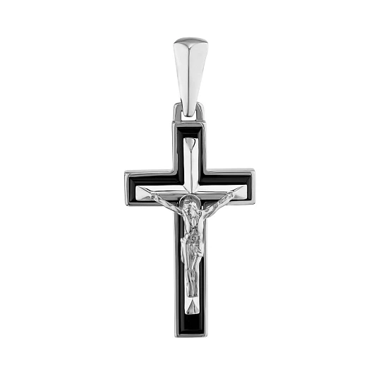 Подвеска серебряная 810-00332-01-00-12-00 | Ювелирные изделия Серебряные кресты православные и мусульманские подвесы купить по выгодной цене в ювелирном магазине ⭐️ «Золотая Подкова»