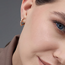 Серьги золотые 26017-100 | Серьги золотые 26017-100 купить по цене 121492 руб. в ювелирном магазине ⭐️ «Золотая Подкова»