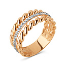 Кольцо золотое 023811-1102 | Кольцо золотое 023811-1102 купить по цене 66600 руб. в ювелирном магазине ⭐️ «Золотая Подкова»