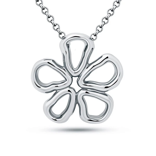 Колье серебряное 01200-50-090101-00 | Серебряные колье купить по выгодной цене в ювелирном магазине ⭐️ «Золотая Подкова»