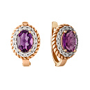 Серьги золотые 1038172-11130-A | Серьги золотые 1038172-11130-A купить по цене 51421 руб. в ювелирном магазине ⭐️ «Золотая Подкова»