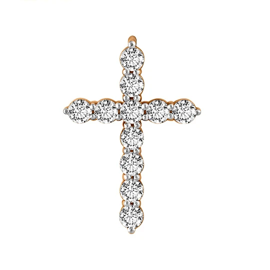 Подвеска золотая 905-00-10-11-00-10 | Подвески и кулоны и кресты фантазийные купить по выгодной цене в ювелирном магазине ⭐️ «Золотая Подкова»