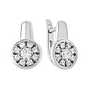 Серьги золотые 903352-3101 | Серьги золотые 903352-3101 купить по цене 72390 руб. в ювелирном магазине ⭐️ «Золотая Подкова»