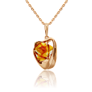 Подвеска золотая 03-3209-00-271-1110-46 | Подвеска золотая 03-3209-00-271-1110-46 купить по цене 37786 руб. в ювелирном магазине ⭐️ «Золотая Подкова»