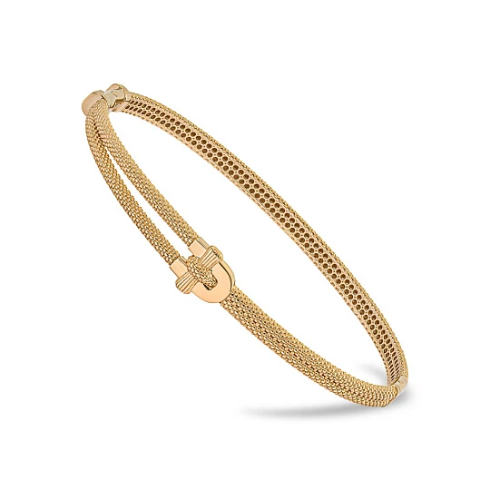 Браслет серебряный 00285-60-090401-00 поз. | Браслеты без вставок купить по выгодной цене в ювелирном магазине ⭐️ «Золотая Подкова»