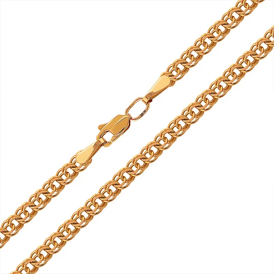 Цепь золотая ЦПГР00512060 | Золотые цепи купить по выгодной цене в ювелирном магазине ⭐️ «Золотая Подкова»