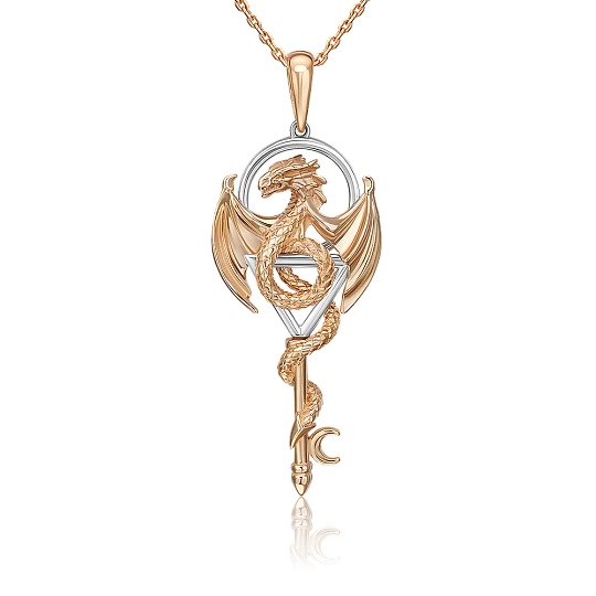 Подвеска золотая 03-3507-00-000-1111 | Ювелирные изделия от бренда Платина 💍 купить по доступной цене в ювелирной сети «Золотая Подкова»