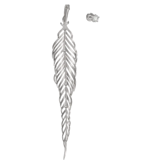 Серьги серебряные 1037172-01210 | Ювелирные изделия в сети Золотая Подкова