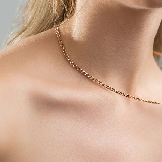 Цепь золотая ЦРМ20512080 | Золотые цепи купить по выгодной цене в ювелирном магазине ⭐️ «Золотая Подкова»