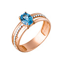 Кольцо золотое 1031-11220-T | Кольцо золотое 1031-11220-T купить по цене 52962 руб. в ювелирном магазине ⭐️ «Золотая Подкова»