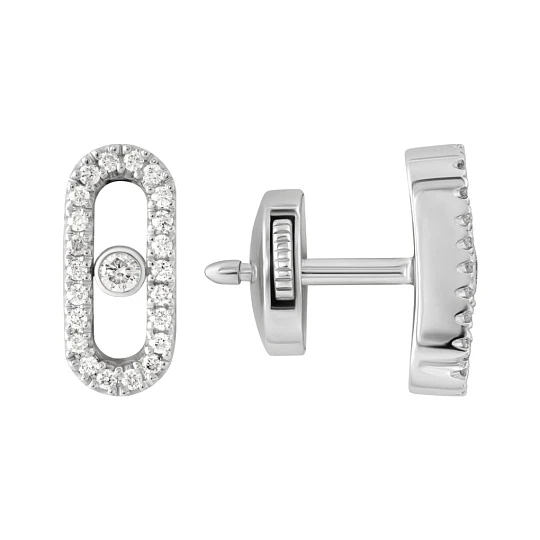 Серьги золотые 904-00611-21-11-00-10 | Серьги с бриллиантами купить по выгодной цене в ювелирном магазине ⭐️ «Золотая Подкова»