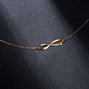 Колье золотое 015698-1000 | Колье золотое 015698-1000 купить по цене 27600 руб. в ювелирном магазине ⭐️ «Золотая Подкова»