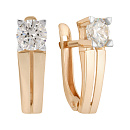 Серьги золотые 803-01956-30-00-20-00 | Серьги золотые 803-01956-30-00-20-00 купить по цене 57330 руб. в ювелирном магазине ⭐️ «Золотая Подкова»