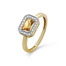 Кольцо золотое 11-21428-2900 | Кольцо золотое 11-21428-2900 купить по цене 49380 руб. в ювелирном магазине ⭐️ «Золотая Подкова»