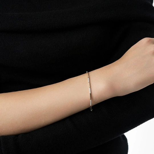 Браслет золотой Т142101211 | Золотые браслеты купить по выгодной цене в ювелирном магазине ⭐️ «Золотая Подкова»