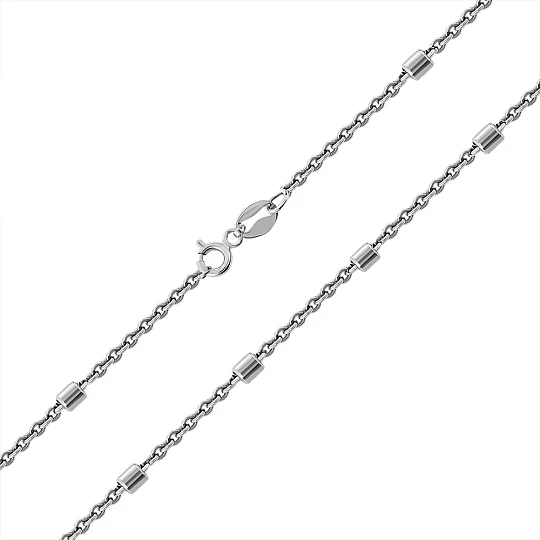 Цепь серебряная 070083R033L40 | Ювелирные изделия Серебряные купить по выгодной цене в ювелирном магазине ⭐️ «Золотая Подкова»