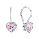 Серьги серебряные С630-370М2 | Серьги серебряные С630-370М2 купить по цене 2362 руб. в ювелирном магазине ⭐️ «Золотая Подкова»