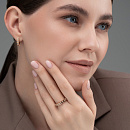 Кольцо золотое 16007-100 | Кольцо золотое 16007-100 купить по цене 99334 руб. в ювелирном магазине ⭐️ «Золотая Подкова»