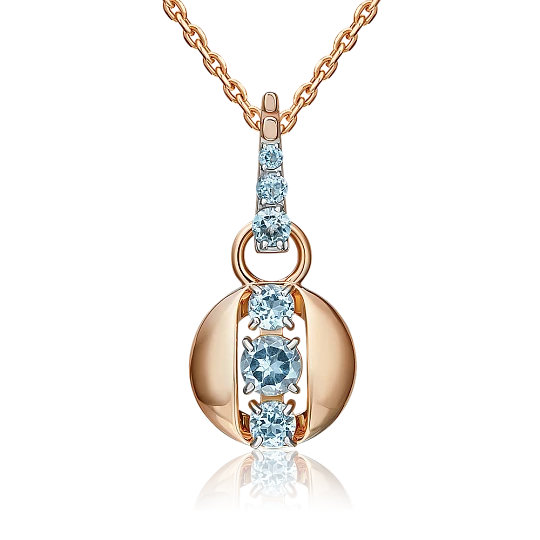 Подвеска золотая 03-3570-00-201-1110 | Ювелирные изделия от бренда Платина 💍 купить по доступной цене в ювелирной сети «Золотая Подкова»