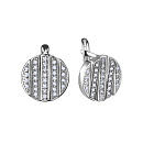 Серьги серебряные 831613с | Серьги серебряные 831613с купить по цене 2012 руб. в ювелирном магазине ⭐️ «Золотая Подкова»