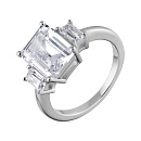 Кольцо серебряное SR-B03700 | Кольцо серебряное SR-B03700 купить по цене 5003 руб. в ювелирном магазине ⭐️ «Золотая Подкова»